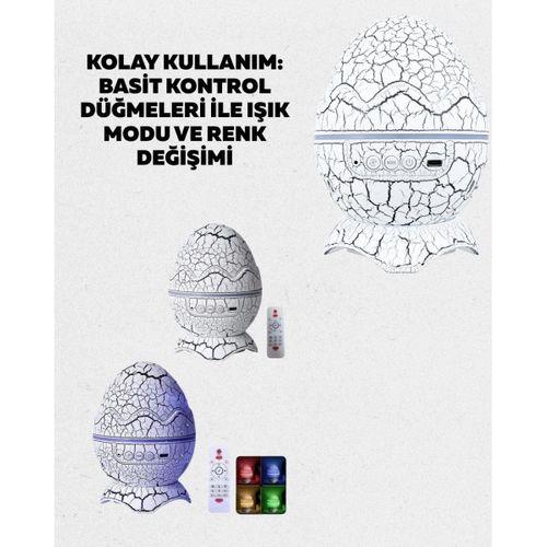 Çocuk Odası İçin Galaxy Projektör + Beyaz Gürültü + Uzaktan Kumandalı