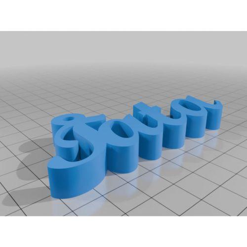 Çikolata Temalı Anahtarlık