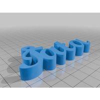 Çikolata Temalı Anahtarlık