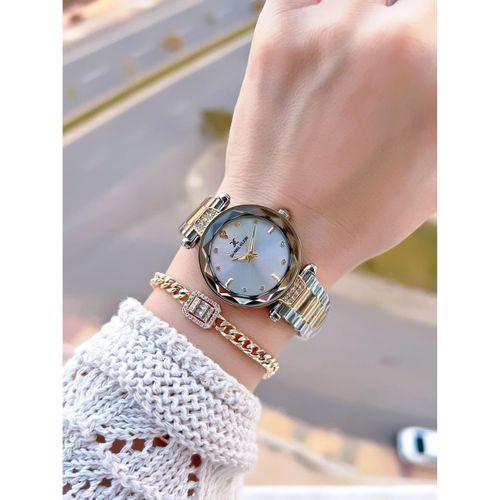 Daniel Klein Çelik Kordonlu 2 Yıl Garantili 3 Atm Suya Dayanıklı Kadın Kol Saati+Bileklik BD.14132.3