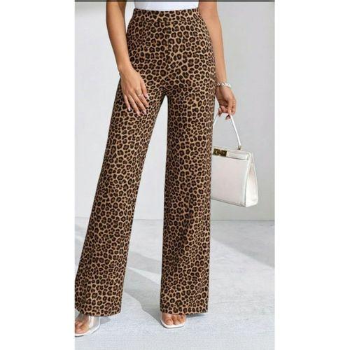 Kadın Yüksek Bel Paçaya Doğru Geniş Dalgıç Pantolon