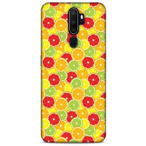 Frutix Turunç 03 Oppo A9 2020 Kılıf Desenli Silikon