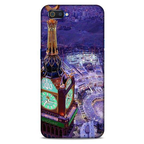 Oppo Realme C2 Kılıf Dünya Mimarisi (12) Koruyucu Silikon Mekke Kabe