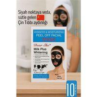 Modacar Milk Plus Siyah Maske – Yüz Maskesi Peel-Off, Beyazlatıcı Etkili
