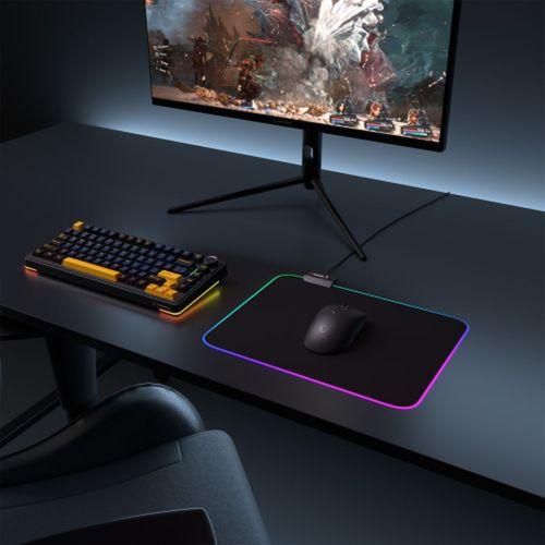 Rampage MP-21, PULSAR M RGB, 252x328x3mm, RGB Led, Gaming, MOUSE PAD (Siyah)
