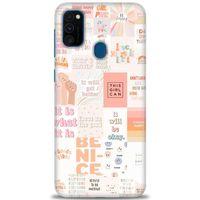 Samsung Galaxy M30S Kılıf HD Baskılı Kılıf - This Girl Can + Tam Ekran Koruyucu