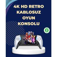 Kompakt Ve Hafif Retro Oyun Konsolu 1000 Klasik Oyun Dahil