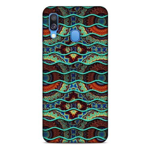 Samsung Galaxy A40 Kılıf Baskılı Özel Seri Taşlı (38) Neo Hybrid Kılıf