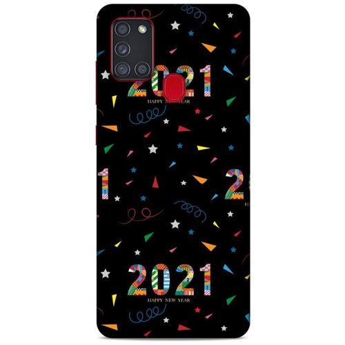 Yılbaşı Süsleri 06 Samsung Galaxy A21s Kılıf Silikon Kapak
