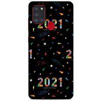 Yılbaşı Süsleri 06 Samsung Galaxy A21s Kılıf Silikon Kapak