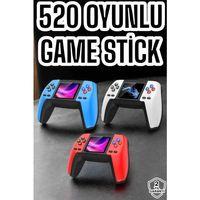 Game Stick Oyun Konsolu 520 Oyunlu Retro Oyunlu Led Ekran