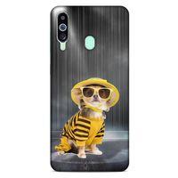 Samsung Galaxy M40 Kılıf Köpek Kıyafetleri (15) Antişok Kılıf Chihuahua Pijama