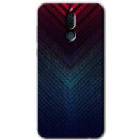 MRCİLETİSİM Huawei Mate 10 Lite Kılıf HD Desen Baskılı Arka Kapak + Temperli Cam - Abstract 4
