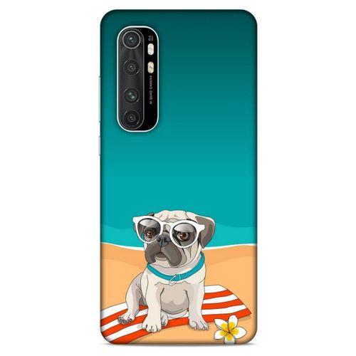 Animax Pug Plajda Xiaomi Mi Note 10 Lite Kılıf Desenli Silikon