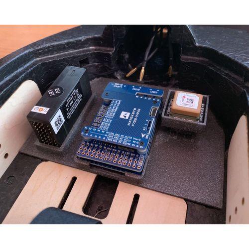 Sonicmodell AR kanat taban plakası FRSKY RX8R F722 M8Q - 3718937