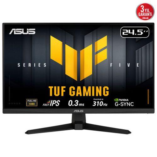 ASUS TUF GAMING VG259QMR5A 24,5’’ 0.3ms, 310Hz, Full HD, DP, 2xHDMI, Hoparlör, Fast IPS LED, ELMB Sync Premium, GAMING Monitör