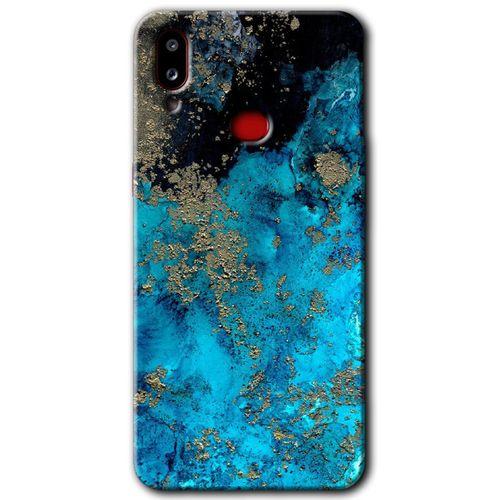 Potkal Hediye Fabrikası Samsung Galaxy A10s Kılıf HD Desen Baskılı Arka Kapak - Klas Mermer