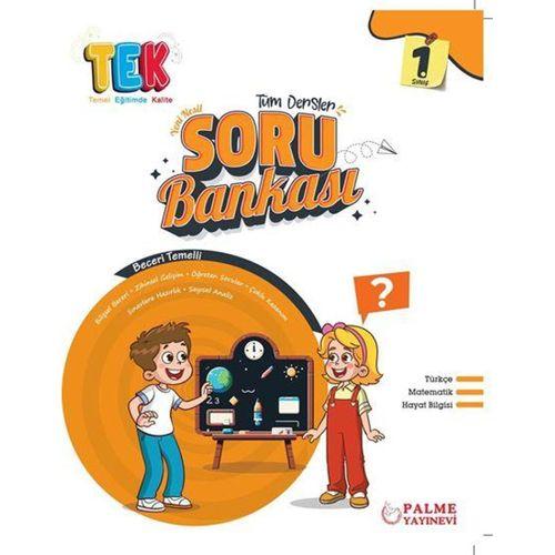 1. Sınıf Tüm Dersler Soru Bankası Palme Yayınları