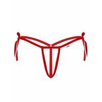 Kırmızı İpli Kadın Büyük Beden Fantazi G String