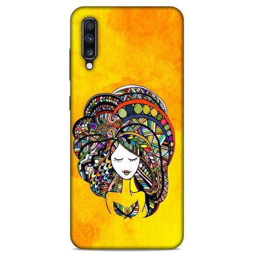 Lopard Samsung Galaxy A70 Uyumlu Kılıf Sürreal Yüzler ♀ (34) Slim Armor Kılıf Desenli