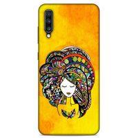 Lopard Samsung Galaxy A70 Uyumlu Kılıf Sürreal Yüzler ♀ (34) Slim Armor Kılıf Desenli