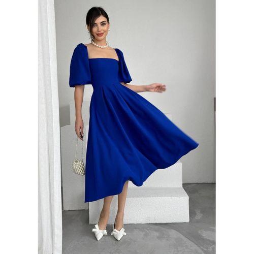 Benjamin Çan Etekli Midi Boy Elbise