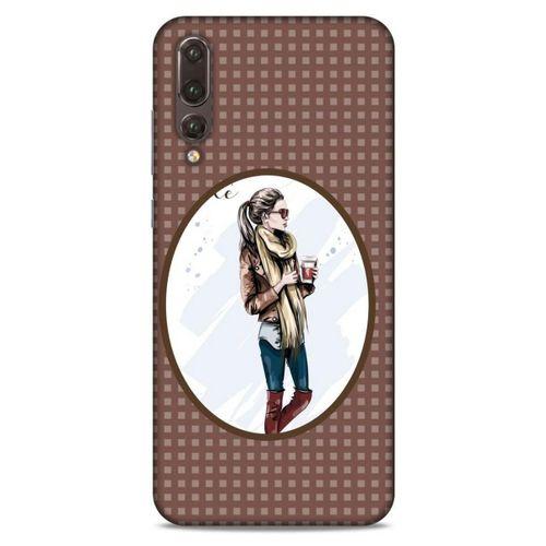Sokak Modası 55 Huawei P20 Pro Kılıf Desenli Silikon