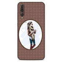 Sokak Modası 55 Huawei P20 Pro Kılıf Desenli Silikon