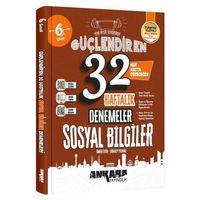 6. Sınıf Sosyal Bilgiler Güçlendiren 32 Haftalık Kazanım Denemeleri Ankara Yayıncılık