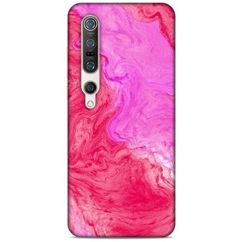 Xiaomi Mi 10 Pro Uyumlu Kılıf Pembe Delisi (11) Tam Koruma Mermer