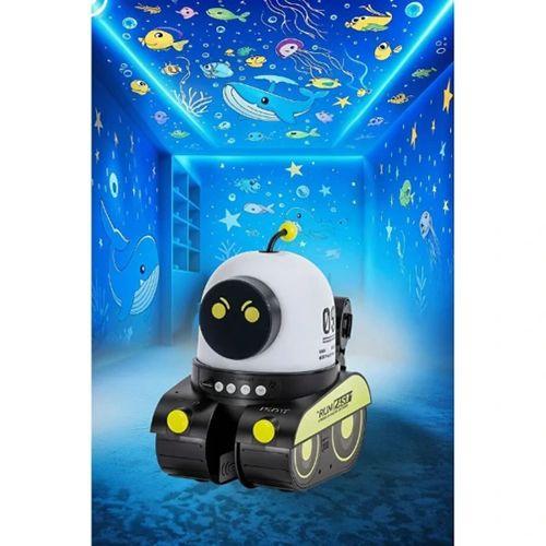 Robot Tasarımlı Projektör Gece Lambası