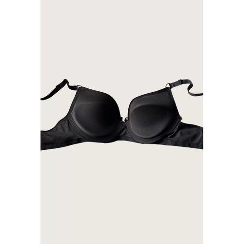 Mikro Kumaş Push Up Dolgulu Balenli Günlük Tek Destekli Sütyen