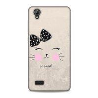 Lopard Vestel Venüs V5 Uyumlu Kılıf Kediler (18) Telefon Kılıfları So Sweet