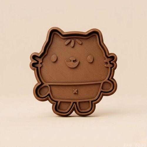 Tombul Kedi Hamur Şekillendirici Kurabiye Kalıbı Oyun Hamuru Kalıbı 6 5 cm