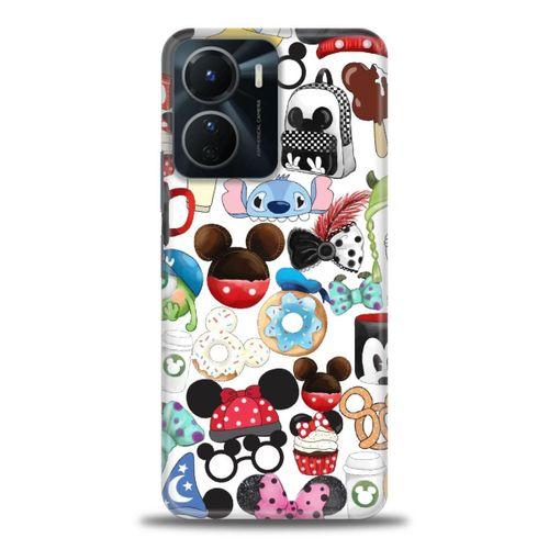 Tecno Spark 9 Pro Kılıf HD Baskılı Kılıf - Donut ve Dondurmalar + Tam Ekran Koruyucu
