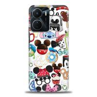Tecno Spark 9 Pro Kılıf HD Baskılı Kılıf - Donut ve Dondurmalar + Tam Ekran Koruyucu
