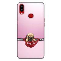 Samsung Galaxy A10s Kılıf Köpek Kıyafetleri (5) Koruma Kabı Yavru Pug Çanta