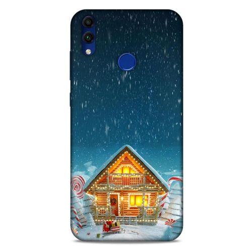 Huawei Honor 8C Kılıf Snowix (8) Baskılı Kılıf Lacivert