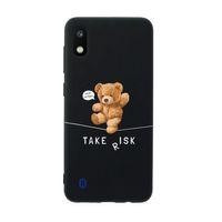 Samsung A10 Take Risk Premium Silikonlu Telefon Kılıfı