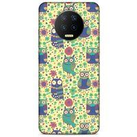 Lopard İnfinix Note 7 Uyumlu Kılıf Baykuşlar (15) Antişok Kılıf