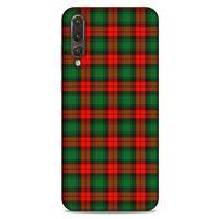 Gömlek (1) Desenli Silikon Kapak Telefon Kabı Huawei P20 Pro Kılıf