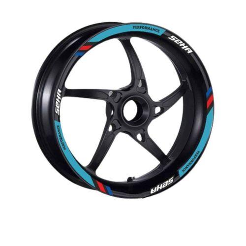 KANUNİ Kanuni Seha 150 2022 - 2024 Uyumlu 1 Set Jant Şeridi Mavi