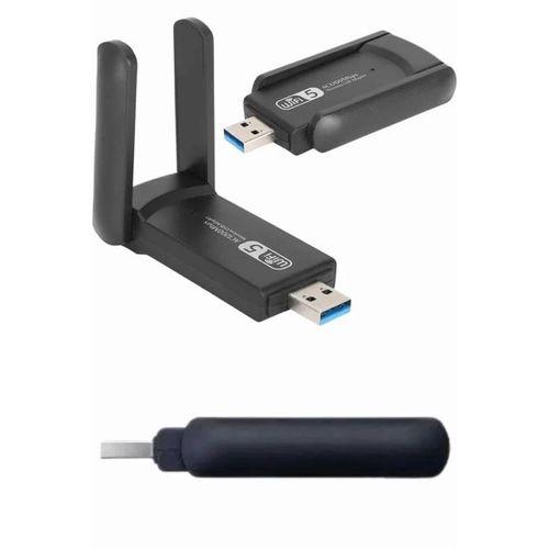 Wifi Alıcı Dual Band Usb 3.0 Adaptör Kablosuz Windows 7/8/10/11