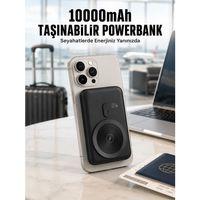 22.5w Hızlı Şarj Destekli Manyetik Powerbank Kompakt Tasarım Yeni Nesil
