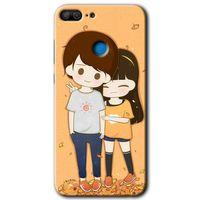 Honor 9 Lite Kılıf HD Desen Baskılı Arka Kapak - Şıpsevdi Çift