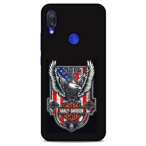 Xiaomi Redmi Note 7 Pro Uyumlu Kılıf Motorsiklet (7) Telefon Kılıfı Harley Davidson