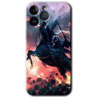 iPhone 14 Pro HD Baskılı Kılıf + 9D Tam Ekran Koruyucu - Bloodhorne