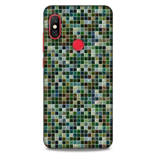 Mermer Desenli (29) Tema Arka Koruma Kılıfı Haki Xiaomi Mi A2 Lite Kılıf