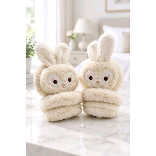Monalisa Home Lüks Renkli Figürlü Peluş Kulaklık