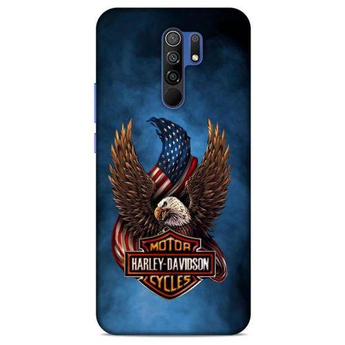Xiaomi Redmi 9 Uyumlu Kılıf Motorsiklet (2) Kabı Harley Davidson